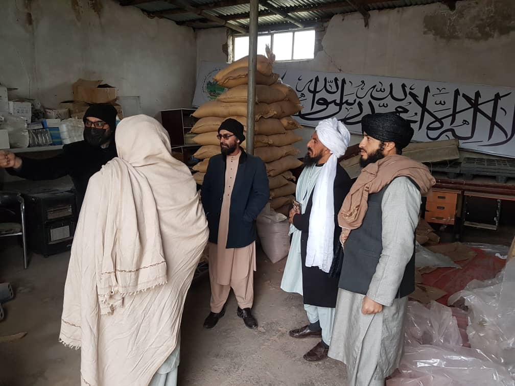 تسلیم گیری وسایل پروژه اضطراری مصوونیت غذایی در هرات 
