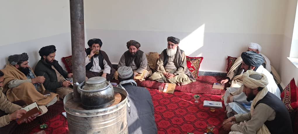 د غزني ولایت د غصب د مخنیوي او غصب شوو ځمکو د استرداد تخنیکي ټیم غونډه