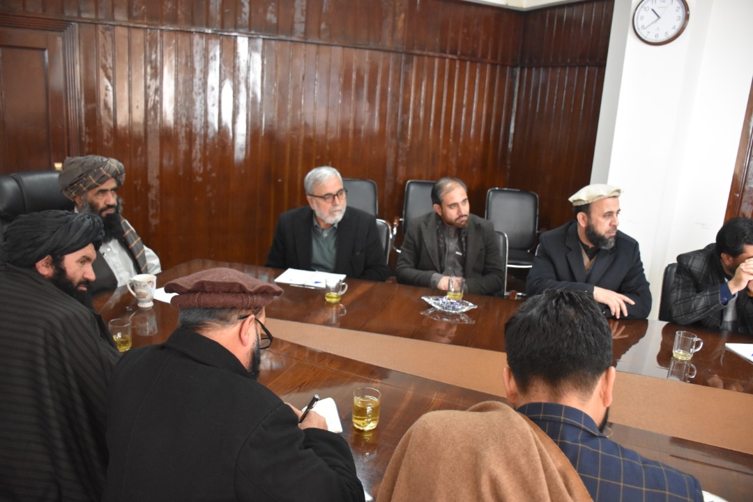 معین آبیاری و منابع طبیعی گزارش فعالیت‌های پروژه GF   را استماع نمود