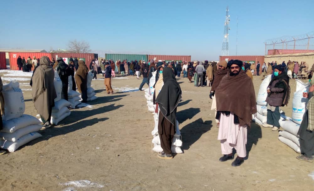 پکتیکا: پر ۲۹۴۱‍ مالدارانو د څاریو د خوراکي توکو ويش لړۍ پيل شو