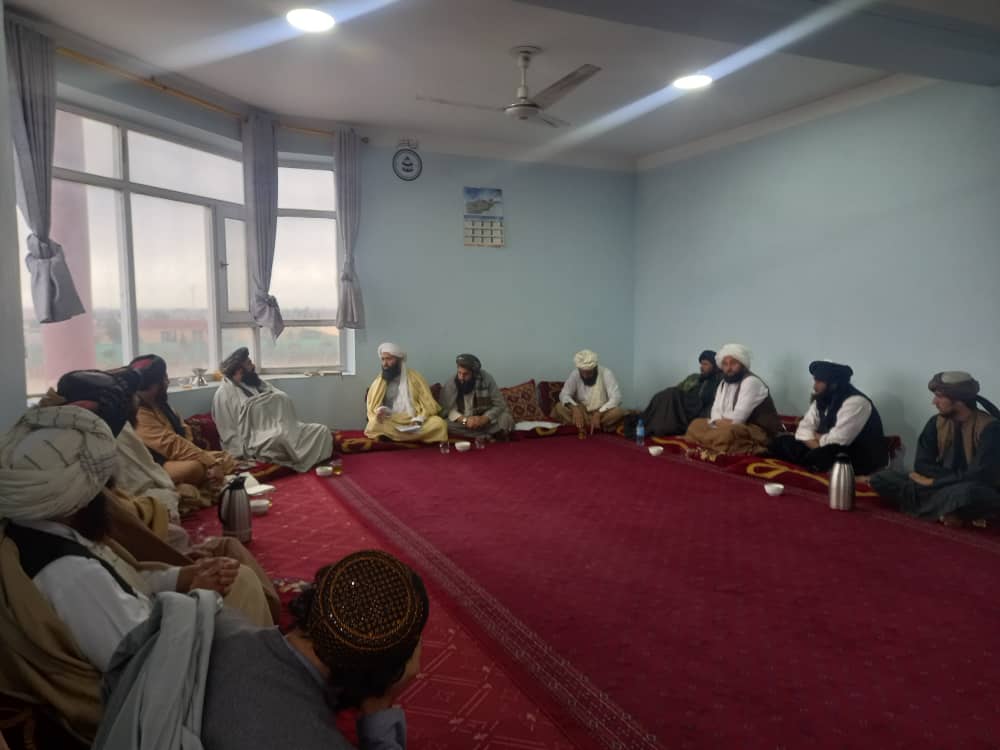 د خوست د ځمکې غصب مخنیوی او غصب شویو ځمکو دبېرته راګرځولو پلاوی ددې ولایت والي سره وکتل