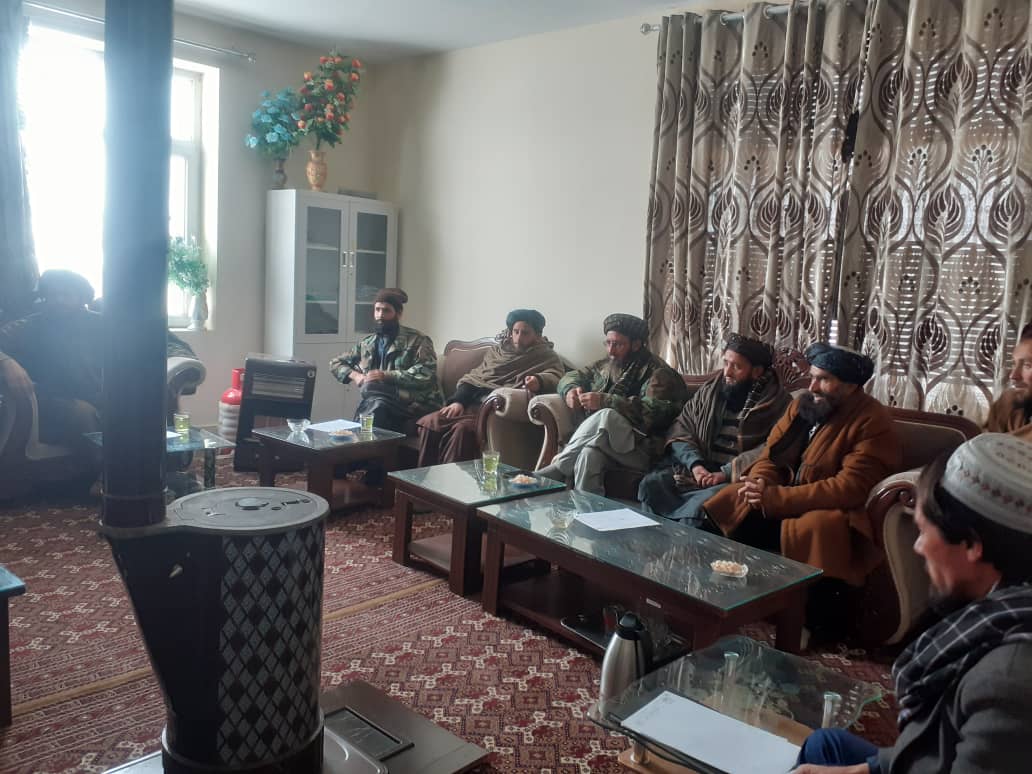 کمیته تخنیکی جلوگیری از غصب املاک امارتی در ولایت غور تدویر جلسهداد