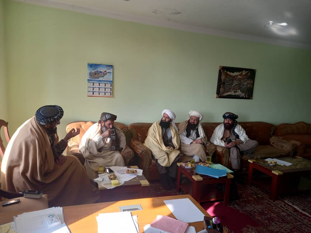 خوست کې د ځمکې د غصب مخنیوی او غصب شویو ځمکو د بېرته را ګرځولو تخنیکي پلاوي غونډه 