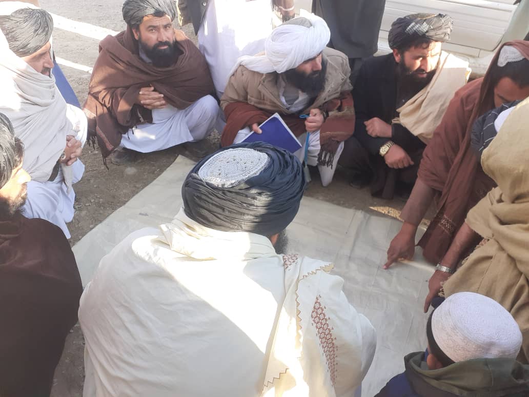 د زابل ولایت د غصب د مخنیوي او غصب شوو ځمکو د استرداد تخنیکي ټیم غونډه