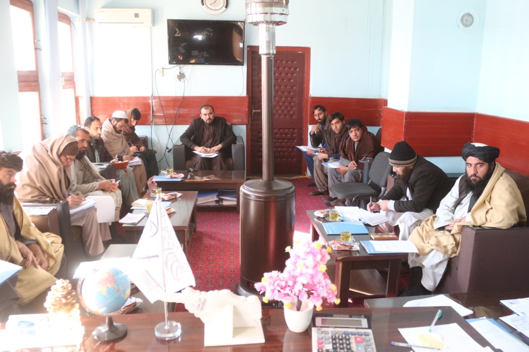 د پکتیا ولایت د غصب د مخنیوی او غصب شویو ځمکو د تشخیص او تثبیت پلاوې دولسمه ناسته ترسره شوه