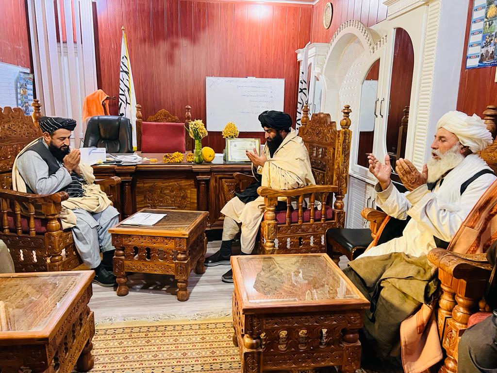 ننګرهار ته دکرنې وزارت د مالي او اداري مرستیال سفر