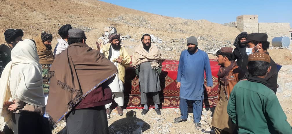 لوګر کې دځمکو د غصب مخنیوی او د غصب شویو ځمکو بېرته راګرځولو تخنیکي پلاوی د مرکز اړوند ځینو سیمو څخه لیدنه وکړه