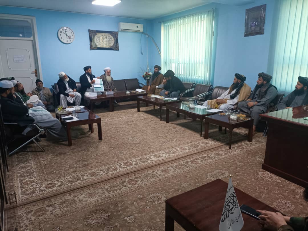 تدویر سیزدهمین جلسه هیئت تخنیکی  جلوگیری از غصب زمین در ولایت هرات