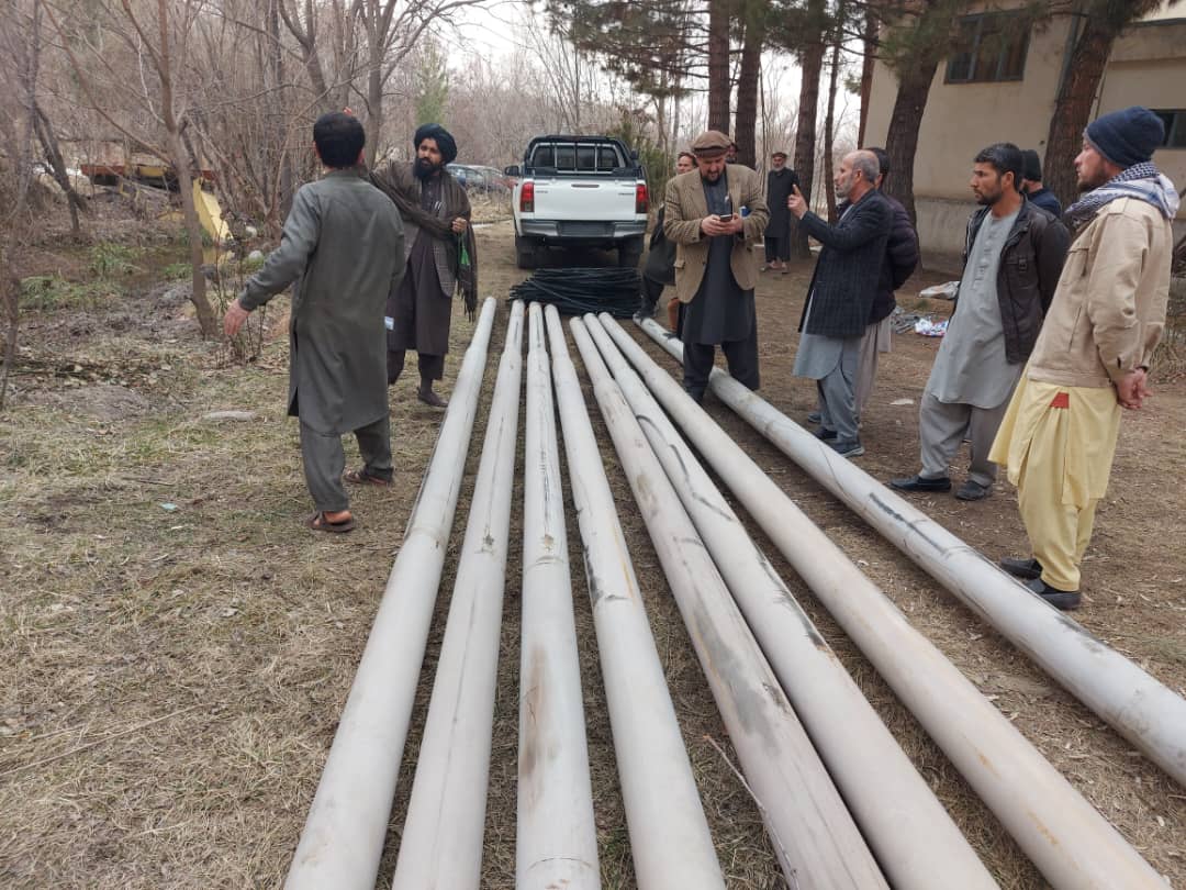 تهیه وسایل جهت آغاز فعالیت فارم ماهی پروری ولایت کاپیسا