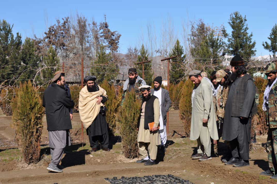 دیدار والی ولایت بدخشان از ریاست زراعت، آبیاری و مالداری