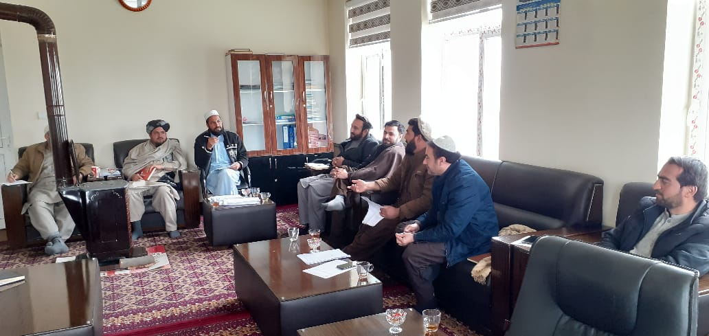 جلسه سکتور زراعت و انکشاف دهات ولایت لوگر دایر شد