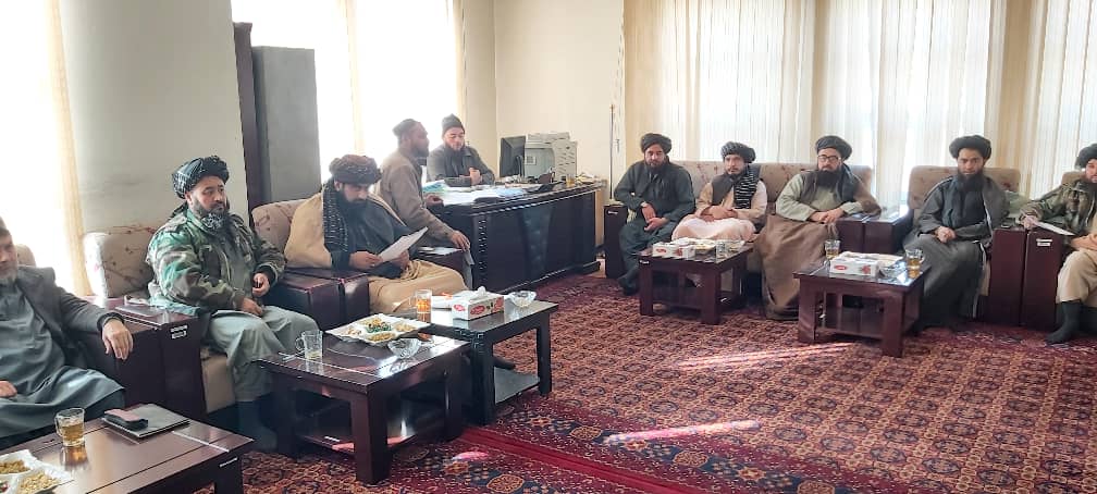 جلسه  هیئت تخنیکی جلوگیری از غصب و استرداد زمینهای امارتی در ولایت بلخ  دایر گردید