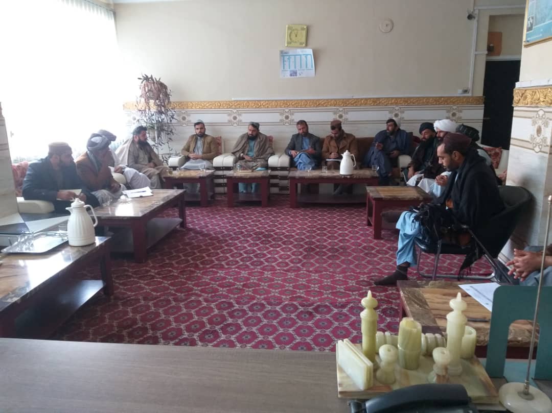 د هلمند کرنې ریاست کې میاشتنۍ سکټوري غونډه ترسره شوه 