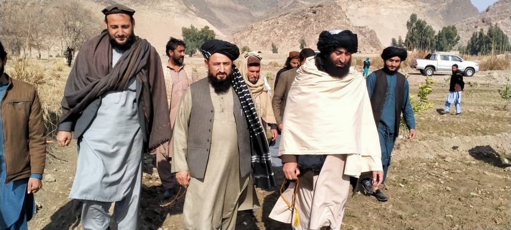 دکرنې وزارت مالي او دارې مرستیال د ننګرهار کانال دویم فارم څخه لیدنه وکړه