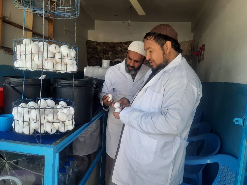 کندهار کې د لبنیاتو پلورنځیو څخه څارنه وشوه