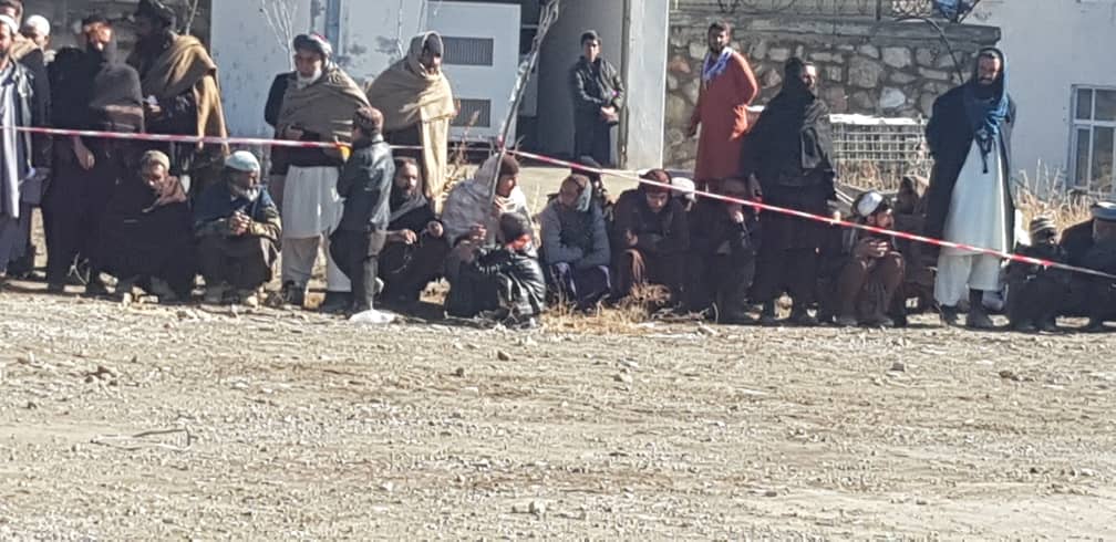 برای ۴۰۹ تن  در ولسوالی موسهی ولایت کابل بز شیری توزیع شد