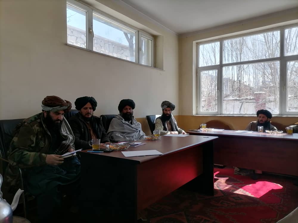 د میدان وردګو  ولایت د غصب د مخنیوي او غصب شوو ځمکو د استرداد تخنیکي ټیم غونډه تر سره شوه 