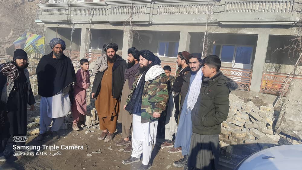 جلوگیری از غصب زمینهای امارتی در شهر پلخمری ولایت بغلان