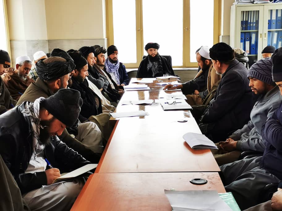 جلسه ماهانه ریاست زراعت ولایت سمنگان دایر شد