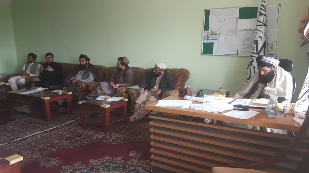 د خوست دکرنې ریاست: سکټوري غونډه کې پر بېلابېلو موضوعاتو خبرې وشوې