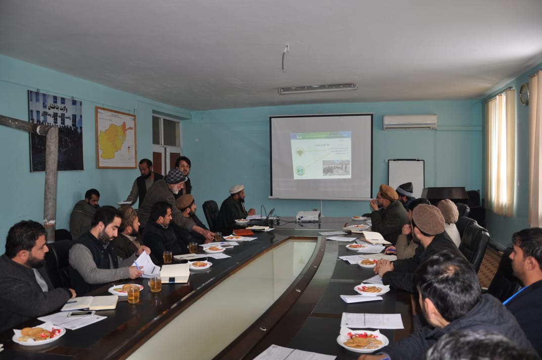 تدویر جلسهٔ سکتور زراعت و انکشاف دهات در ولایت بدخشان