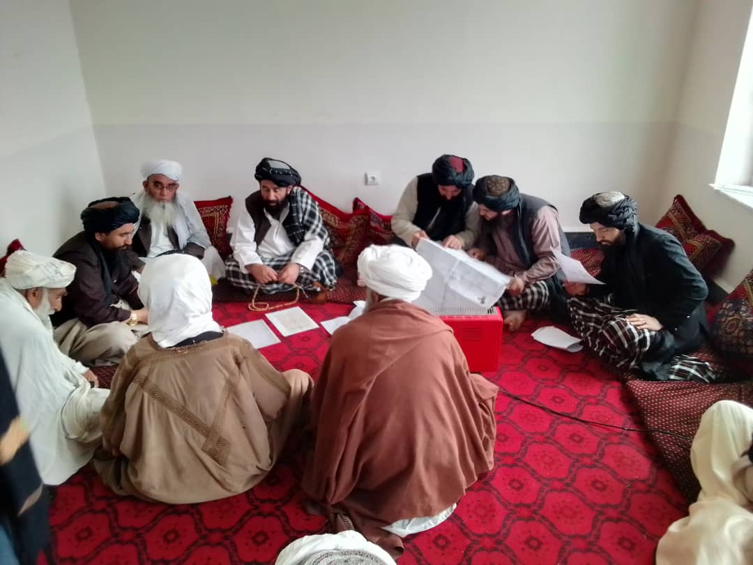 د غزني ولایت د غصب د مخنیوي او غصب شوو ځمکو د استرداد تخنیکي ټیم غونډه