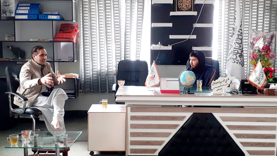 د بغلان دکرنې ریاست چارواکو د «FAO» ادرې له استازو سره وکتل