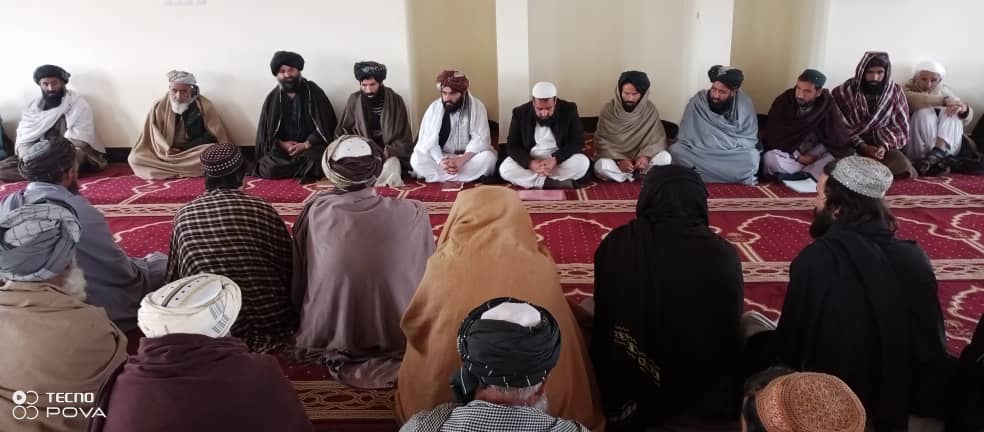 میدان وردګو ولایت کې د ځمکې غصب مخنیوي او غصب شویو ځمکو د بېرته را ګرځولو تخنیکي ټیم کړنې