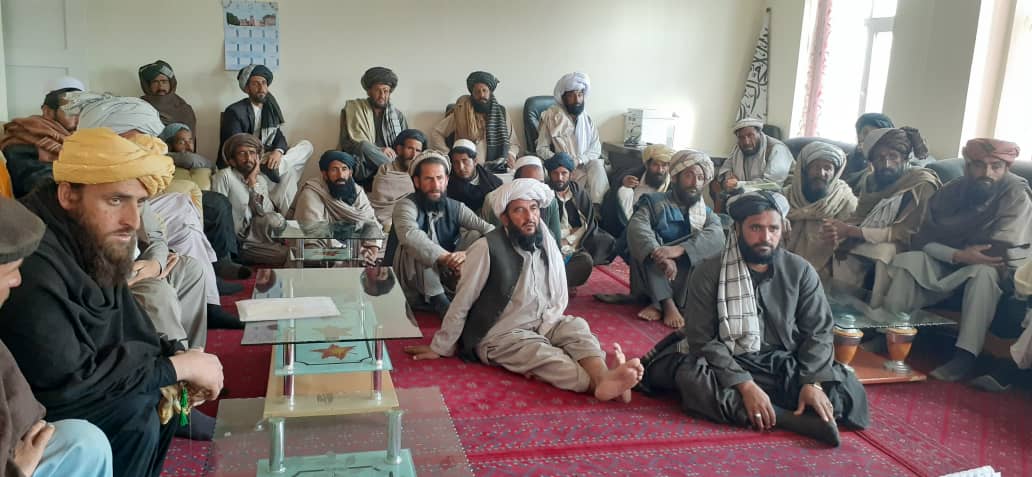 د پکتیکا دکرنې رییس د جاني خېل، یوسف خېل او خوشامند ولسوالیو له قومي مشرانو سره وکتل