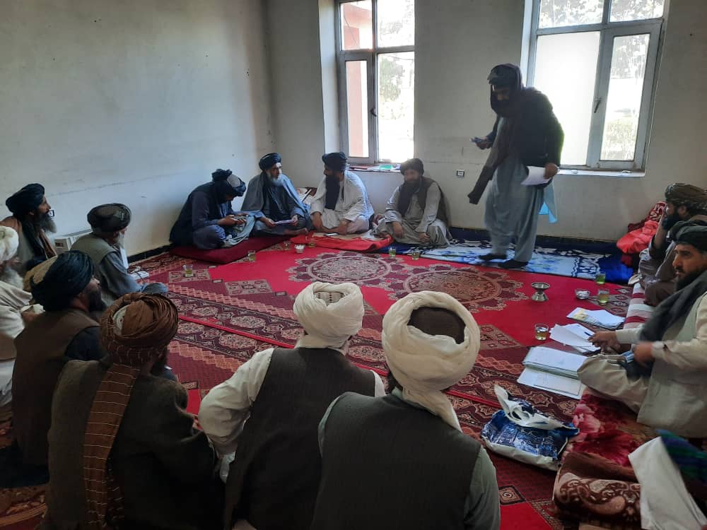 تدویر  جلسه کمیته تخنیکی جلوگیری از غصب زمین در ولایت بادغیس