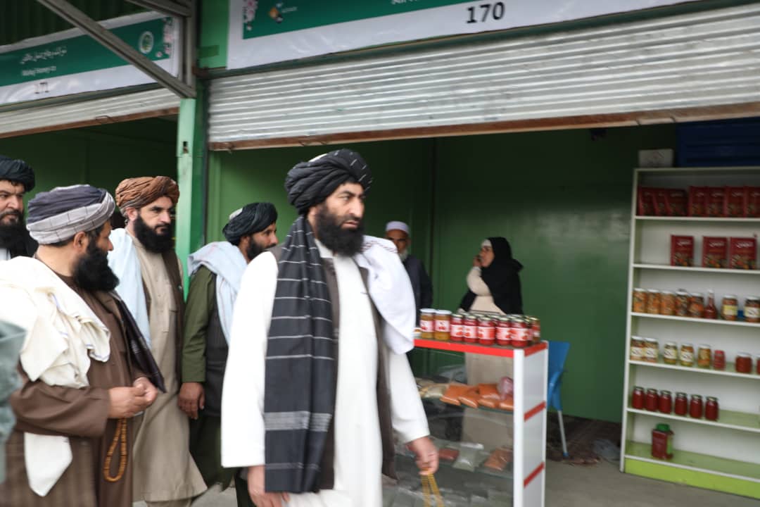 معین مالی و اداری وزارت زراعت از نمایشگاه محصولات زراعتی به پیشواز بهار بازدید کرد