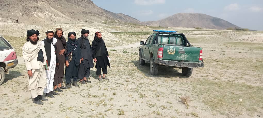 د ننګرهار شېرزاد کې ۱۴۵ جريبه ځمکه امارتي تثبيت  او غصب څخه خلاصه شوه