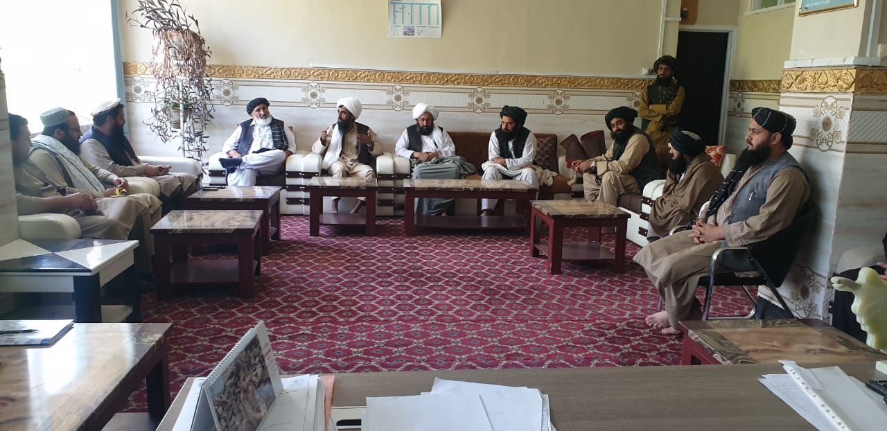 د زمینداور کانال او موسی کلا د بند رغولو چارو د ارزونې په موخه د چارواکو ناسته 