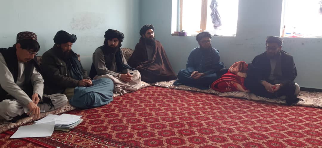 برگزاری جلسه کمیته تخنیکی جلو گیری از غصب زمین  در ولایت دایکندی