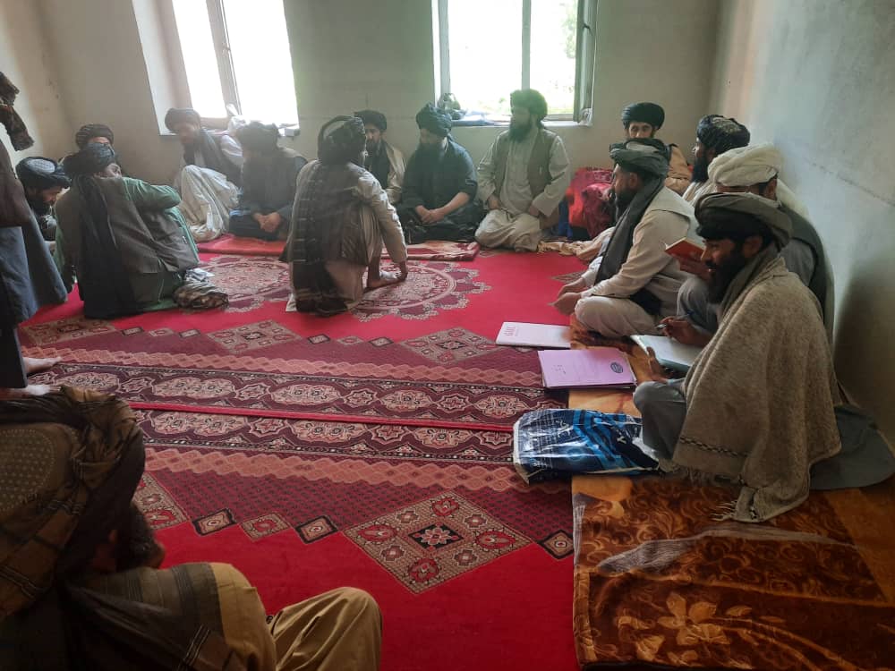 تدویر جلسه هیئت تخنیکی جلوگیری از غصب زمین در ولایت بادغیس