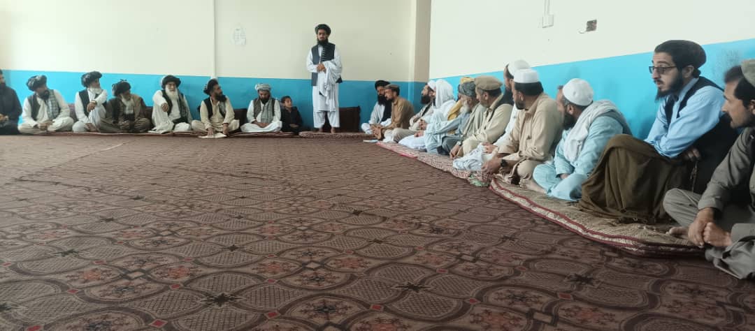 خوست کې د ځمکې د غصب مخنیوی او غصب شویو ځمکو د بېرته را ګرځولو تخنیکي پلاوي د عدلیې وزیر سره وکتل