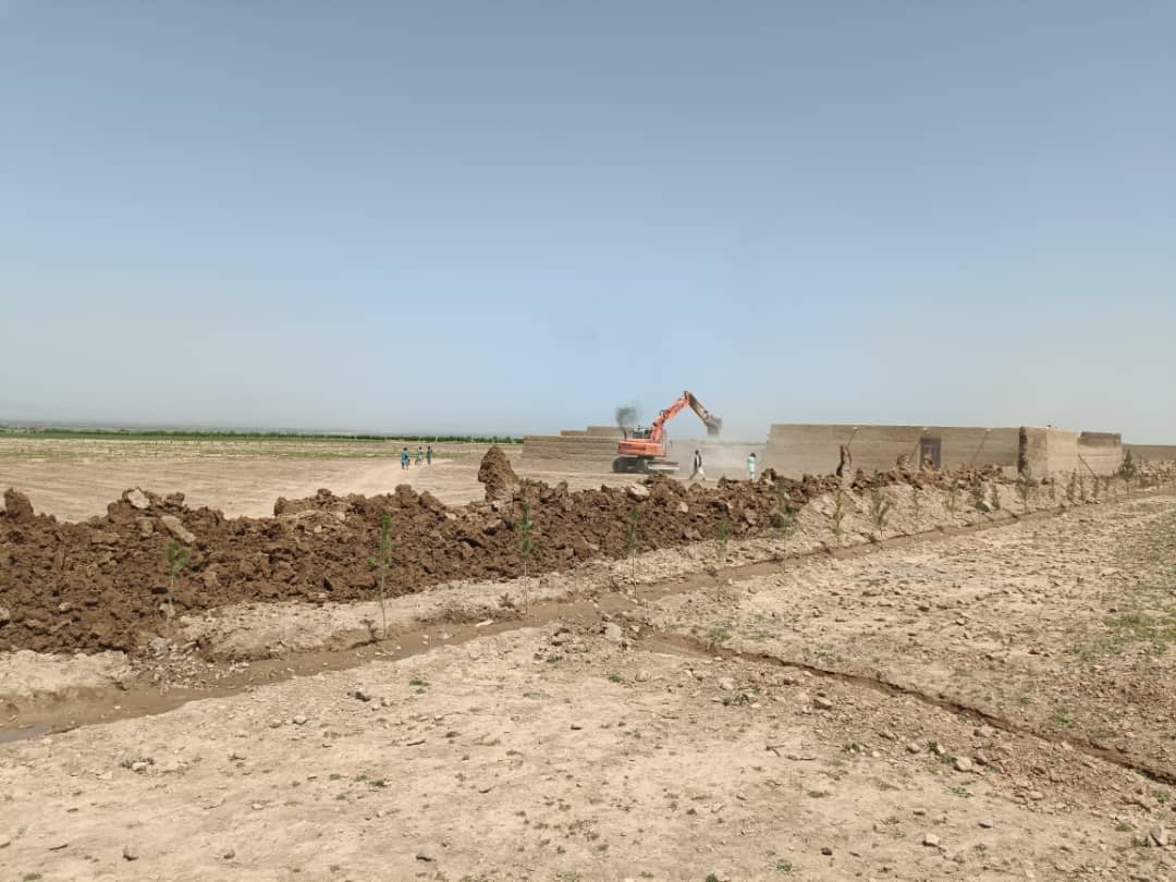 پاز پس گیری زمین‌های غصب‌شده در ولسوالی گذره  ولایت هرات 