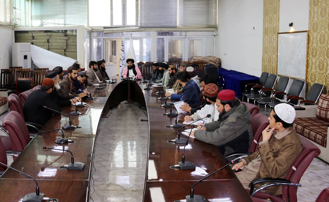 د استملاک او بیا مېشتیدنې لوی ریاست تر چتر لاندې د ریاستونو د عوایدو د پلان د تنظیم په اړه غونډه دائره شوه