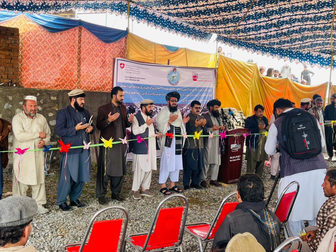 خوست کې پر ۲۲۰ کورنيو د وزو د وېش لړۍ پيل شو