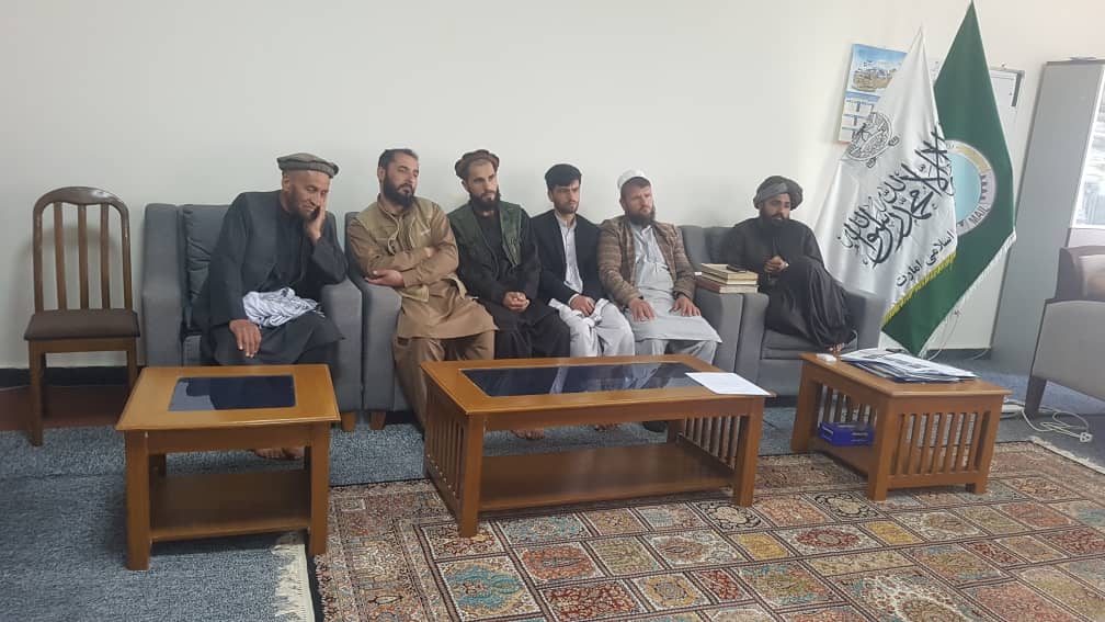 جلسه مسوولان ریاست زراعت کاپیسا با اعضای اتحادیه لبنیات