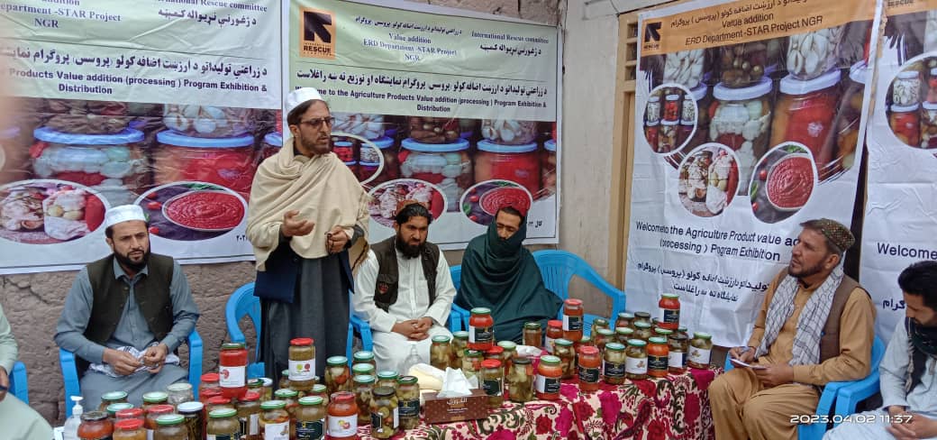 د ننګرهار سرخرود کې ۹۱ کورنيو سره نغدې مرستې وشوې