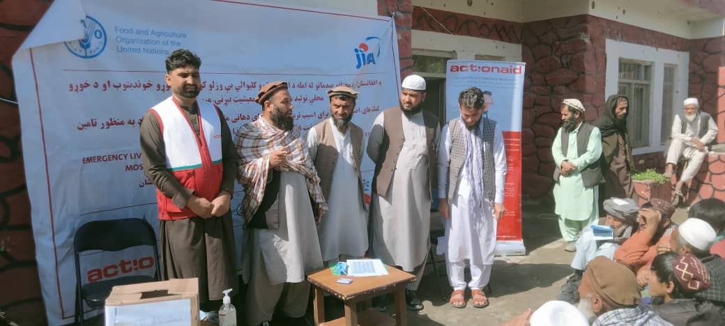 د لغمان دوو ولسواليو کې پر نږدې ۲۵۰۰ بزګرانو د سبو اصلاح شوې تخمونه ووېشل شول