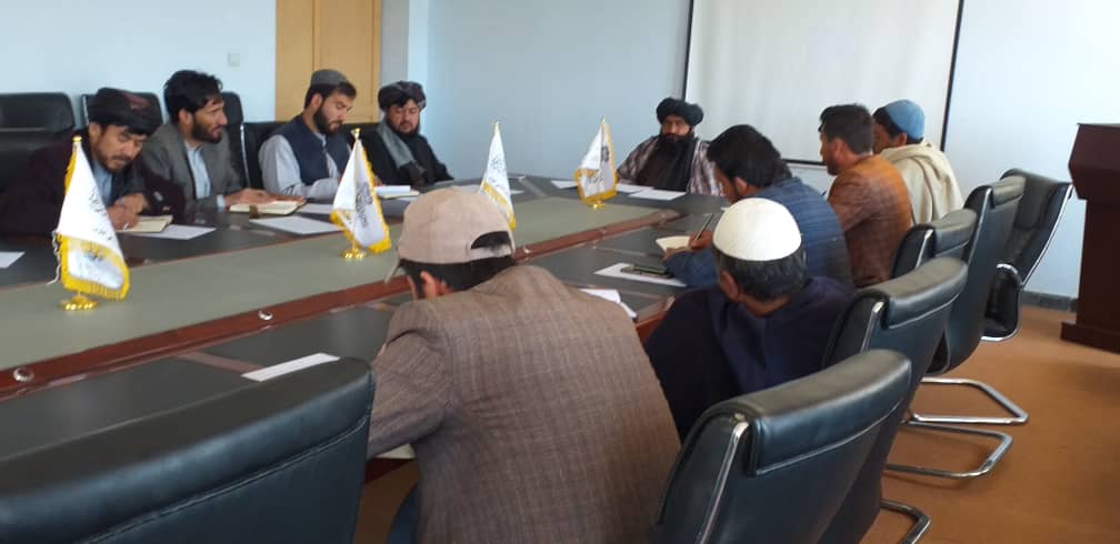 جلسه سکتور زراعت و انکشاف دهات ولایت دایکندی دایر گردید