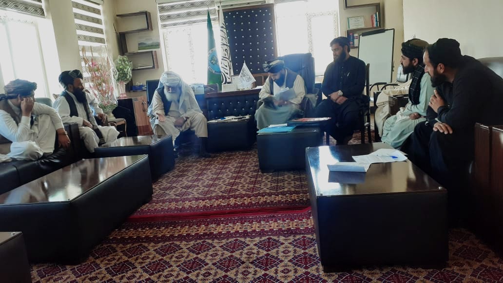 لوګر کې د ځمکې غصب مخنیوی او غصب شویو ځمکو بېرته راګرځولو تخنیکي پلاوي غونډه