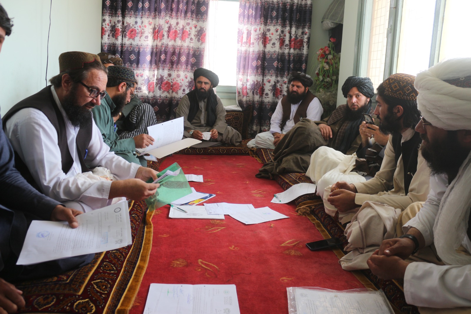 د پکتیا ولایت د غصب مخنیوي او غصب شویو ځمکو د تشخیص او تثبیت پلاوي درویشتمه غونډه