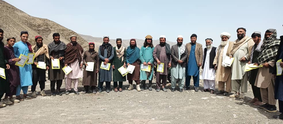 دکابل سروبي کې یوشمېر مالداران وروزل شول