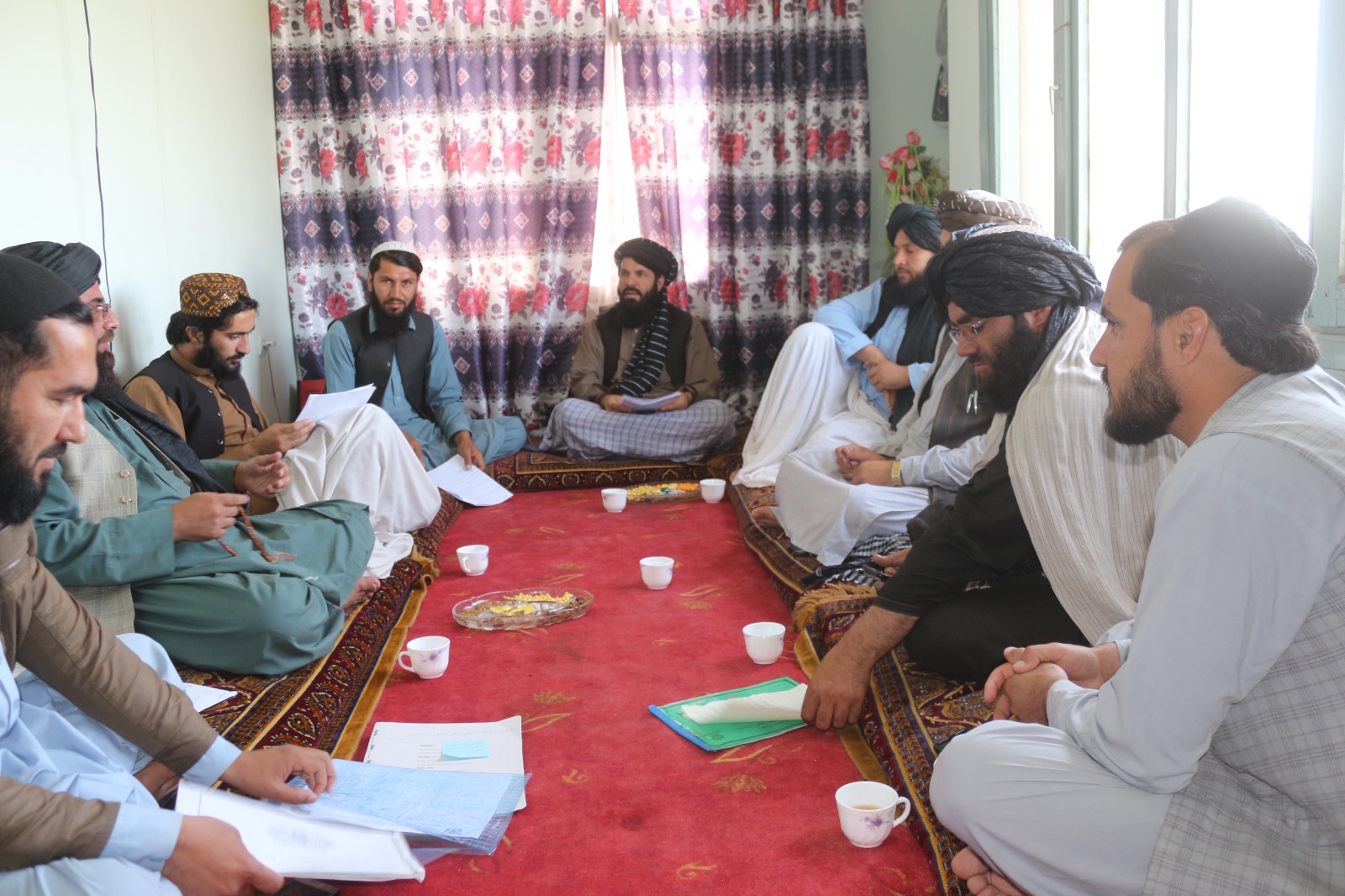 د پکتیا ولایت د غصب مخنیوي او غصب شویو ځمکو د تشخیص او تثبیت پلاوي غونډه