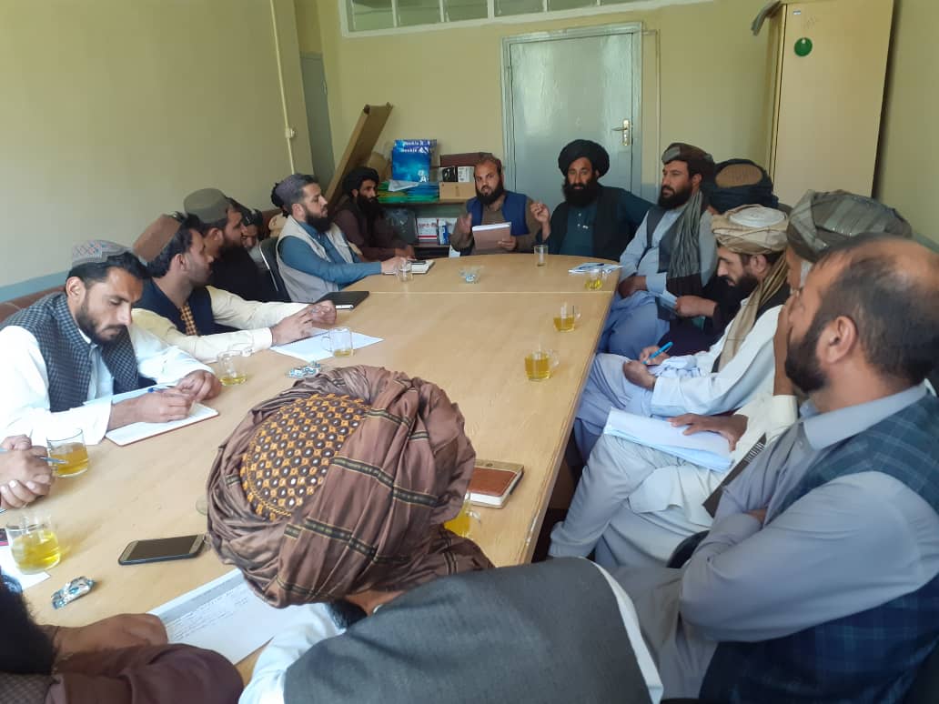 د هلمند کرنې ریاست کې سکټوري غونډه ترسره شوه