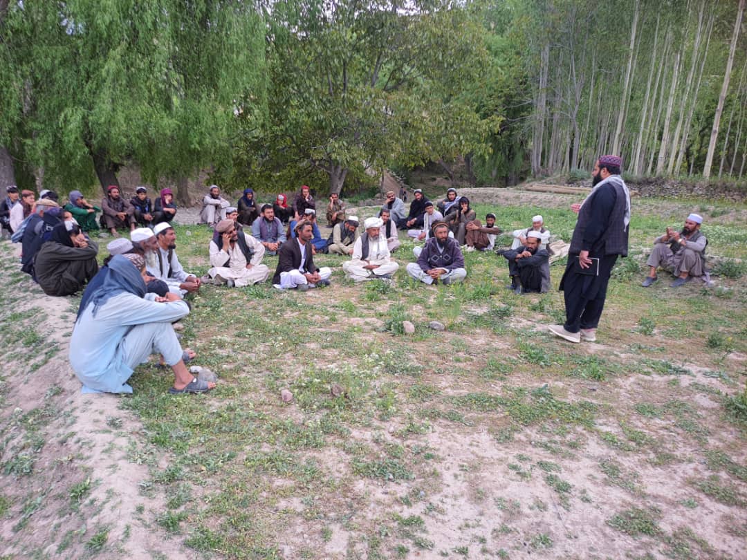 پکتیا کې ۴۰ تنو ځنګل میشتو ته عامه پوهاوی ورکړل شو
