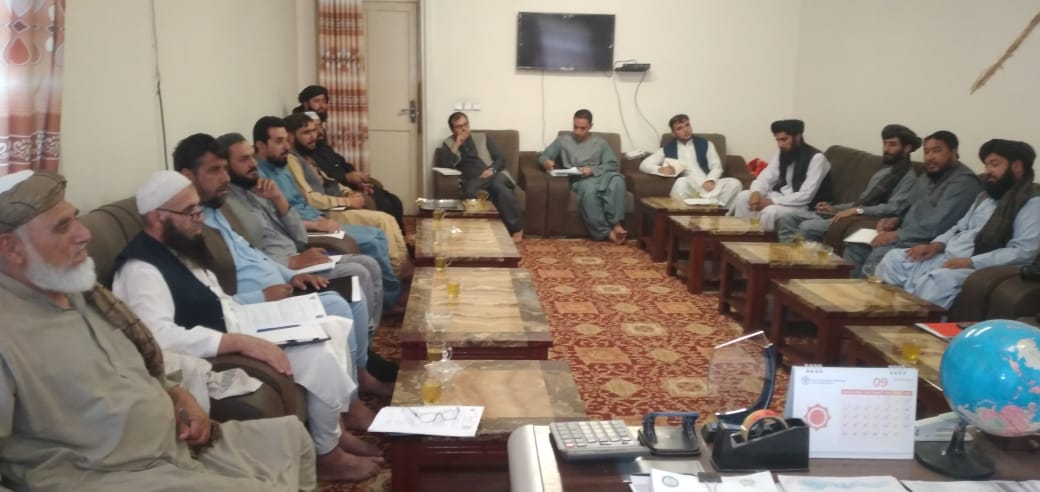 کندهار کې له همکارو برنامو سره سکټوري غونډه ترسره شوه